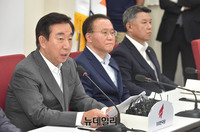 [포토] 발언하는 김성태 당대표 권한대행