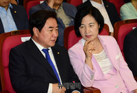 [포토] 대화 나누는 추미애-이석현