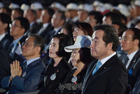 [포토] 68주년 6.25전쟁 기념식 참석한 이낙연 총리