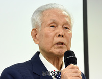 [포토] 이승만학당 개소식, 축사하는 이인수 박사