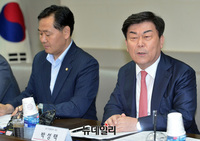 [포토] 인사말 하는 박성택 중소기업중앙회장