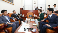 [포토] 회동 갖는 여야 교섭단체 원내수석부대표