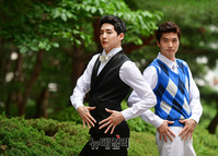 [포토] '브로드웨이 42번가'서 빌리 로러 역 맡은 '강동호-정민'