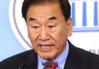 [포토] 기자회견 하는 이재오 한국당 상임고문