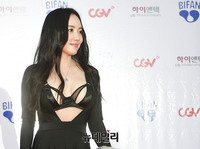 [포토] 낸시랭, 파격적 란제리 드레스