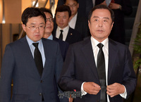 [포토] 노회찬 빈소 찾은 김병준 자유한국당 비대위원장