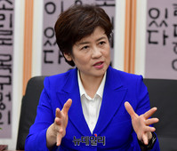 [포토] 취임 한 달, 인터뷰 갖는 강은희 대구교육감