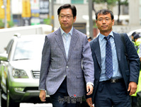 [포토] 특검 출석하는 김경수 경남지사