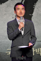 [포토] 뮤지컬 '1446', 인사말하는 이항진 여주시장