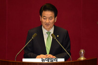 [포토] 비교섭단체 대표연설 하는 정동영 민평당 대표