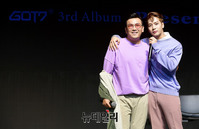 [포토] 대화나누는 갓세븐 잭슨-MC딩동