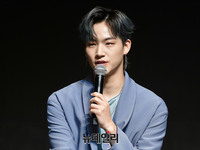 [포토] 앨범소개하는 갓세븐 리더 JB