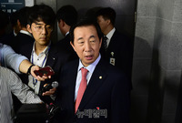 [포토] 김성태 "심재철 의원실 압수수색은 야당 탄압"