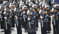 [포토] 제70주년 국군의날 기념식, 의장대 축하 공연