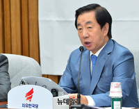 [포토] 모두발언 하는 김성태 자유한국당 원내대표