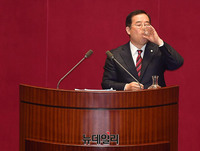 [포토] 국회 본회의, 대정부 질문하는 박성중 의원