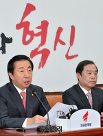 [포토] 김성태 "국감서 문재인정부 허상 실체 드러날 것"