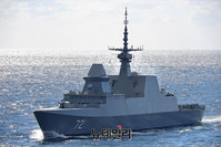 [포토] 해상사열하는 싱가폴 스톨와트함