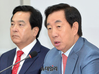 [포토] 김성태 "노건호 수사에 법무장관 수사지휘권 발동해야"