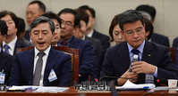 [포토] 국회 과방위 국정감사 참석한 KBS-EBS 사장
