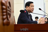 [포토] 국정감사 출석한 기찬수 병무청장