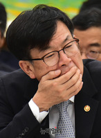 [포토] 국정감사 출석한 김상조 공정거래위원장