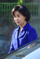 [포토] 이재명 경기지사 부인 김혜경씨, 피고발인 신분 경찰출석