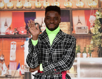 [포토] 샘 오취리 "주로 서빙 맡았어요"