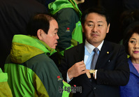 [포토] 대화 나누는 김관영-장병완