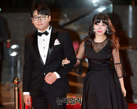 [포토] 김강현-하지영 "시상식 사회 맡았어요"
