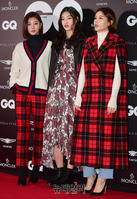 [포토] 지큐나이트 참석한 모델 여연희-김설희-심소영