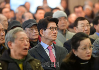 [포토] 자유진영 시국 대토론회 참석한 김문수 전 경기지사