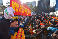 [포토] 여객법 개정촉구 하는 택시노조