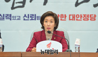 [포토] 한국당 최고위원회의, 발언하는 나경원 원내대표