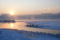[포토] 러시아 이르쿠츠크, 무술년 마지막 일몰
