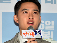 [포토] 도경수 "오늘은 목소리 배우입니다"