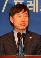 [포토] 시민사회합동 신년회 참석한 하태경 의원