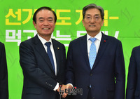 [포토] 민평당 찾은 노영민 대통령 비서실장