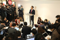 [포토] 당권 출사표 던지는 홍준표 전 대표