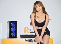 [포토] 모델 안정미, 도발적 포즈로 남심 저격