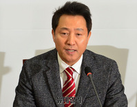 [포토] 전당대회 출마 선언하는 오세훈 전 서울시장