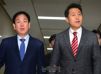 [포토] 전당대회 기자회견 입장하는 오세훈