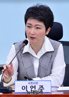 [포토] '문재인 정부 헌법 위반사례' 토론회 참석한 이언주