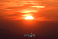 [포토] 평창 발왕산서 본 일몰