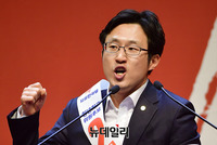 [포토] 김준교 후보 "문재인을 탄핵하자"