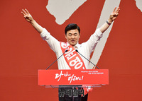 [포토] 지지호소하는 윤영석 최고위원 후보