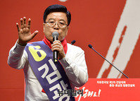 [포토] 지지호소하는 김광림 최고위원 후보