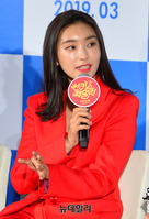 [포토] 가수 보라 "스크린 첫 데뷔했어요"