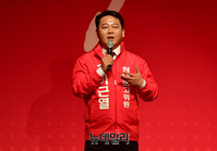 [포토] 발언하는 이근열 한국당 청년최고위원 후보