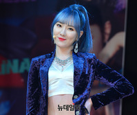 [포토] 워너비 은솜, 매력적인 보라 패션